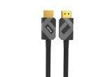 VCom Кабел HDMI v2.1 M / M 2.0m  - 8K Dolby Vision HDR, Black/Grey - CG805-2.0m