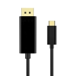 VCom кабел Cable Type-C to DisplayPort - Black - CU422C-1.8m