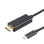 VCom кабел Cable Type-C to DisplayPort - Black - CU422C-1.8m
