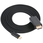 VCom кабел Cable Type-C to DisplayPort - Black - CU422C-1.8m