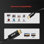 VCom кабел Cable Type-C to DisplayPort - Black - CU422C-1.8m