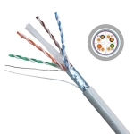 VCom Кабел FTP cable 4Pair Cat6 23AWG 305m - NC624-305