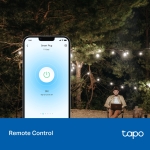 Интелигентен WiFi външен контакт TP-Link Tapo P410M