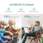 Удължител на обхват Wi-Fi 6 TP-Link RE605X AX1800
