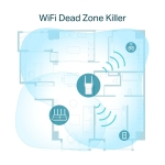 Удължител на обхват Wi-Fi 6 TP-Link RE605X AX1800