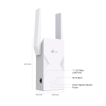 Двубандов Wi-Fi 7 удължител за обхват TP-Link RE235BE BE3600