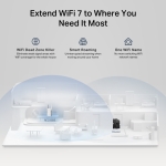 Двубандов Wi-Fi 7 удължител за обхват TP-Link RE235BE BE3600