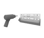 Стойка Neomounts Level-850 TV mount wall 24-65" - tiltable - lockable - fast installation