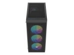 Кутия за компютър Fury PC Case Shobo SH8 ARGB Midi Tower, Window, Black