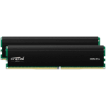 Crucial Pro OC 32GB Kit (2X16GB) DDR5-6400 UDIMM CL38 Black