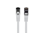 Кабел Lanberg patch cord CAT.8.1 S/FTP LSZH CU 1m, grey