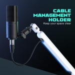 Стойка за микрофон FIFINE BM88 White High End Boom Arm Stand