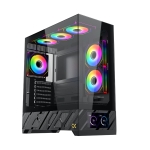 Xigmatek кутия Case ATX - Alphard Pro - 6 inch LCD Display, 6 ARGB Fans