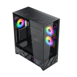 Xigmatek кутия Case ATX - Alphard Pro - 6 inch LCD Display, 6 ARGB Fans