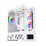 Xigmatek кутия Case ATX - Alphard Pro Arctic - 6 inch LCD Display, 6 ARGB Fans