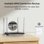 Безжичен рутер Mercusys MB135-4G AC1200 Dual Band 4G LTE