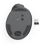 HAMA Безжична ергономична мишка „EWM-500R“, оптична, 7 бутона, черна