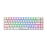 Xtrike ME безжична механична геймърска клавиатура Wireless Gaming Mechanical keyboard - GK-995W WH - RED switches, BT5.2, 2.4G (English US)