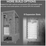 COUGAR MX600 PC Case, Mid Tower, White