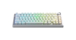 Aula геймърска механична клавиатура Wireless Gaming Mechanical Keyboard F75HE - Black King Magnetic Switch [Linear] (English US), White