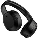 Edifier W820NB Plus Wireless Over-Ear Headphones, 40mm Dynamic Titanium-Coated Drivers, BT V5.2, ANC, Hi-Res Audio Certification, Up To 49H Battery, USB-C, Black