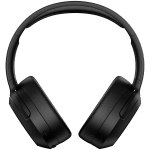 Edifier W820NB Plus Wireless Over-Ear Headphones, 40mm Dynamic Titanium-Coated Drivers, BT V5.2, ANC, Hi-Res Audio Certification, Up To 49H Battery, USB-C, Black