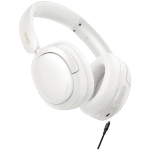 Edifier W800BT SE Wireless Over-Ear Headphones, 40mm Dynamic Titanium-Coated Drivers, BT V5.4, Multipoint Connection, AI Call Noise Reduction, Up To 45H Battery, USB-C, White