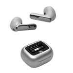 Блутут слушалки-тапи JBL Live Flex 3 - Сребрист