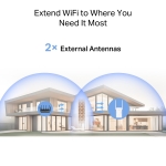 Удължител на обхват Wi-Fi 7 Mercusys ME25BE BE3600