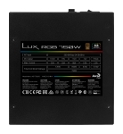 AeroCool захранване PSU LUX RGB 750W -  Bronze, RGB Addressable - ACPB-LX75AEC.11