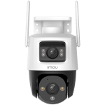 Imou Cruiser Dual, full color night vision Wi-Fi IP camera 5MP + 3MP, 355°Pan & 0-90°Tilt, 1/3" CMOS, H.265, micro SD(256GB), 30fps@1620, 3.6mm Fixed lens, FOV 78°, IR up to 30m, 8x Zoom, 1xRJ45, Mic&Speaker, spotlight, 110dB Siren, IP66,