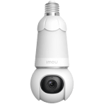 Imou 5MP Wi-Fi PTZ Bulb camera, H.265, 2.8 mm lens, Smart Full-Color Night Vision, Panoramic Pan & Tilt (340° Coverage), Built-in Mic & Speaker, Siren, Built-in Spotlight, Wi-Fi 6, Human/Vehicle Detection, Smart Auto Tracking, 350 Lumen