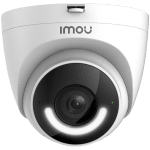 Imou Turret, 2MP IP Wi-Fi camera, 1/2.7" progressive CMOS, H.265/H.264, up to 25 fps; 16xDigital Zoom, 2.8mm lens, IR up to 30m, FOV 114°, 1xRJ-45, micro SD up to 256GB, Built-in Mic &Speaker, spotlight and 110dB siren, IP67, DC12V.