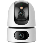Imou Ranger Dual 6MP, Wi-Fi IP camera, 1/2.8" progressive CMOS, H.265/H.264, 3.6mm lens, 0 to 355° Pan, field of view 84°, IR up to 15m, Micro SD up to 256GB, built-in Mic & Speaker, Human/Pet Detection, Smart tracking, Abnormal Sound Alarm.