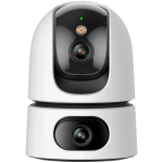Imou Ranger Dual, Wi-Fi Pan&Tilt IP camera, 5MP+5MP, 1/3" progressive CMOS, H.265, 3.6mm lens, 0 to 355° Pan, field of view 87°, IR up to 15m, Micro SD up to 256GB, built-in Mic & Speaker, Human Detection, Smart tracking, 8x digital zoom.