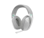 Геймърски безжични слушалки Logitech G321 Lightspeed, Микрофон, Бели