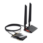 3-лентов Bluetooth 5.4 Wi-Fi 7 PCIe адаптер TP-Link Archer TBE550E BE9300