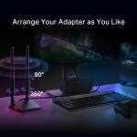 3-лентов Bluetooth 5.4 Wi-Fi 7 PCIe адаптер TP-Link Archer TBE550E BE9300