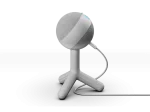 Динамичен микрофон Logitech YETI ORB White