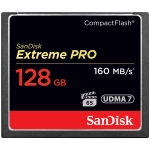 SanDisk Extreme PRO CF 160MB/s 128 GB VPG 65, UDMA 7