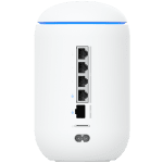 Ubiquiti UniFi UDR7-EU Dream Router 7 Desktop 10G Cloud Gateway with integrated WiFi 7, PoE switch, microSD storage, and full UniFi application support, 10G SFP+ and (1) 2.5 GbE RJ45 WAN port, 64 GB microSD,