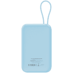 CANYON power bank OnPower 101 built-in cable 10000 mAh PD22.5W Blue