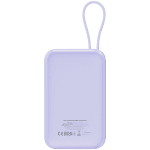 CANYON power bank OnPower 101 built-in cable 10000 mAh PD22.5W Purple