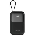 CANYON power bank OnPower 101 built-in cable 10000 mAh PD22.5W Black