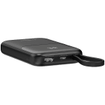 CANYON power bank OnPower 101 built-in cable 10000 mAh PD22.5W Black