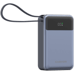 CANYON power bank OnPower 600 built-in cable 20000 mAh PD65W Dark Grey