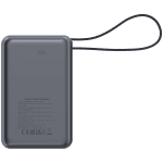 CANYON power bank OnPower 600 built-in cable 20000 mAh PD65W Dark Grey