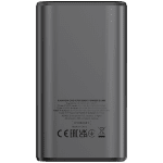 CANYON power bank OnPower 130 TFT 10000 mAh PD30W Dark Grey