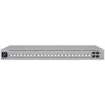Ubiquiti Layer 3 Etherlighting switch USW-PRO-HD-24-EU, (22) 2.5 GbE, (2) 10 GbE ports, (4) 10G SFP+ ports. DC power backup ready