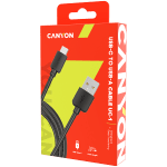 CANYON cable UC-1 USB-C 5W 1m Black